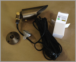 assemble landscape lighting